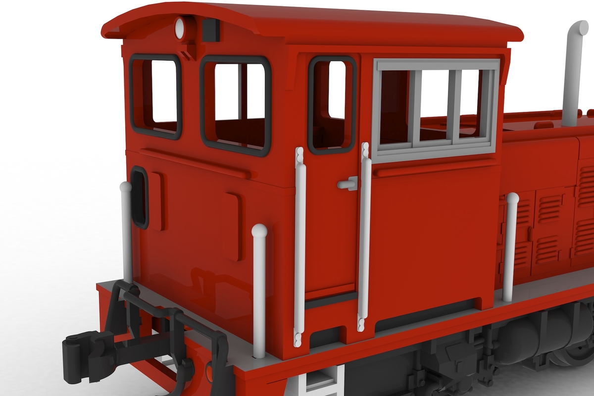 にゃんページ② 小型機関車（L型オレンジ）【11月発売予定】 | PLUM
